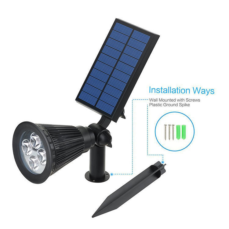 Kleine Solarfackel Beleuchtung Led Garten Außen Solarlicht Solar Garten Straßenlicht