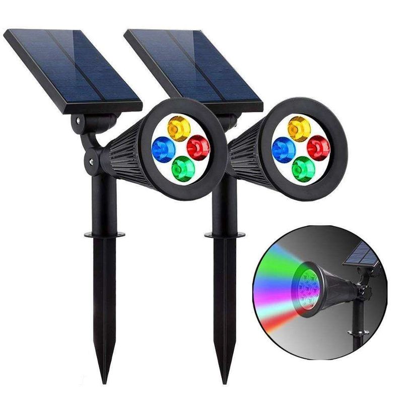 Moderne Außenleuchten Portable Led Solar Garten Farbwechsellicht Versorgung IP65