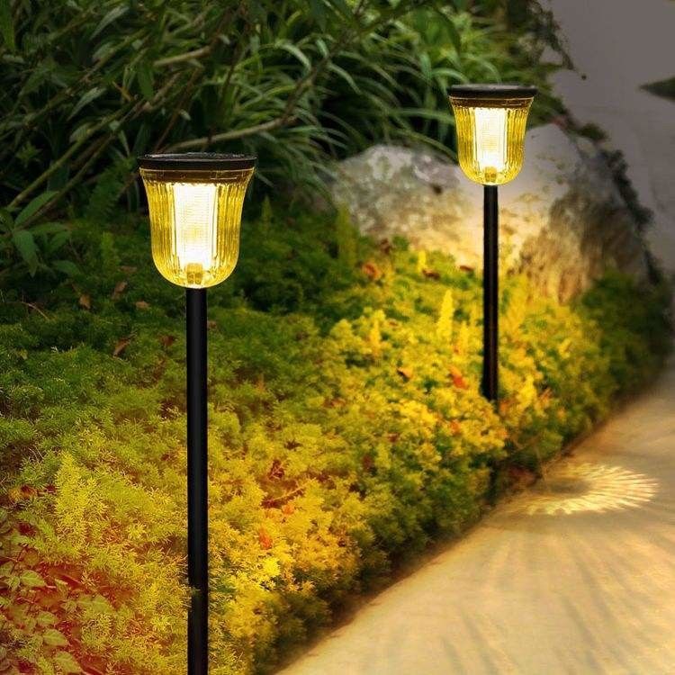 50000 Arbeitsstunden Lebensdauer Solar-LED-Landschaftslicht für Gartendekoration