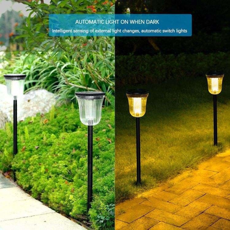 50000 Arbeitsstunden Lebensdauer Solar-LED-Landschaftslicht für Gartendekoration