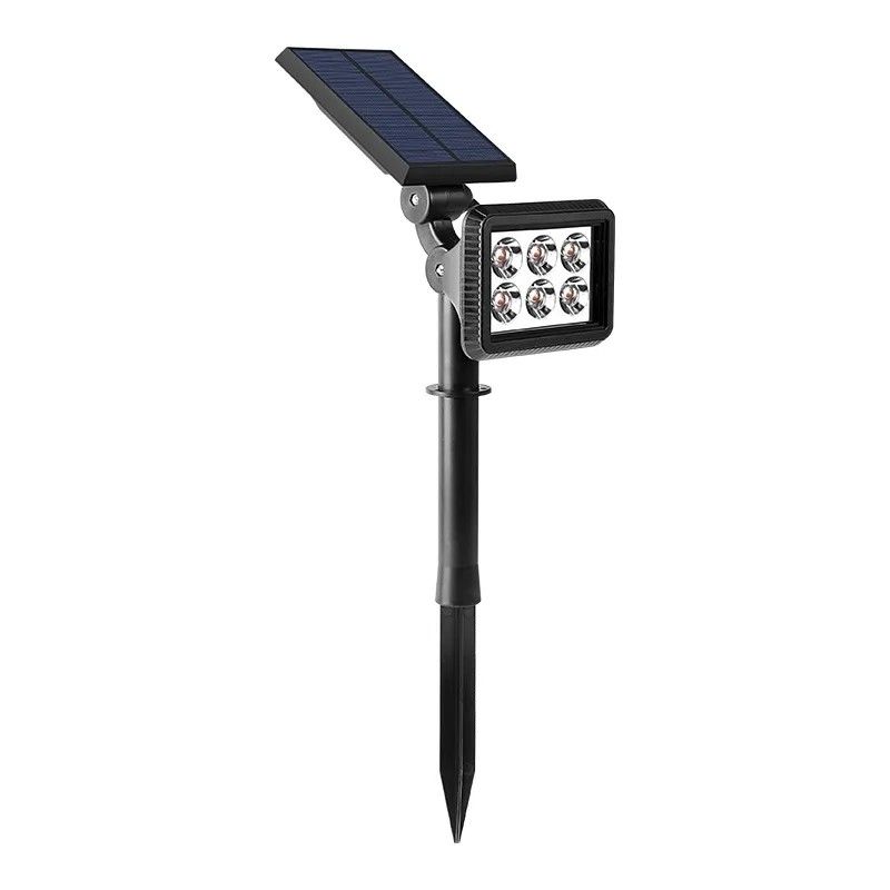 Außen Solar Gartenlicht Landschaft LED-Grasenlampe mit und verstellbar Wasserdicht IP65