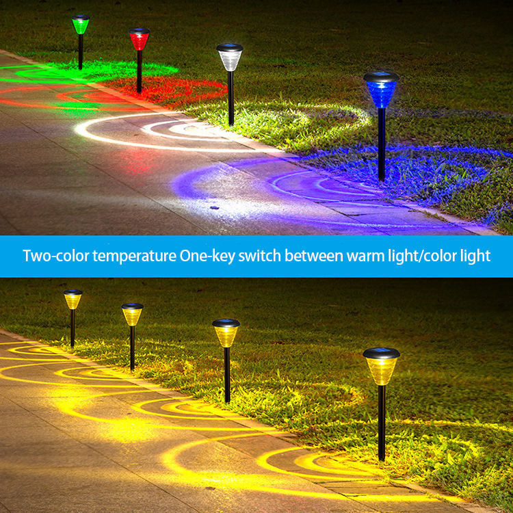Led-Solarlampen Außenwasserdicht für Fußgängerhof mit 150° Strahlwinkel automatisch eingeschaltet/ausgeschaltet