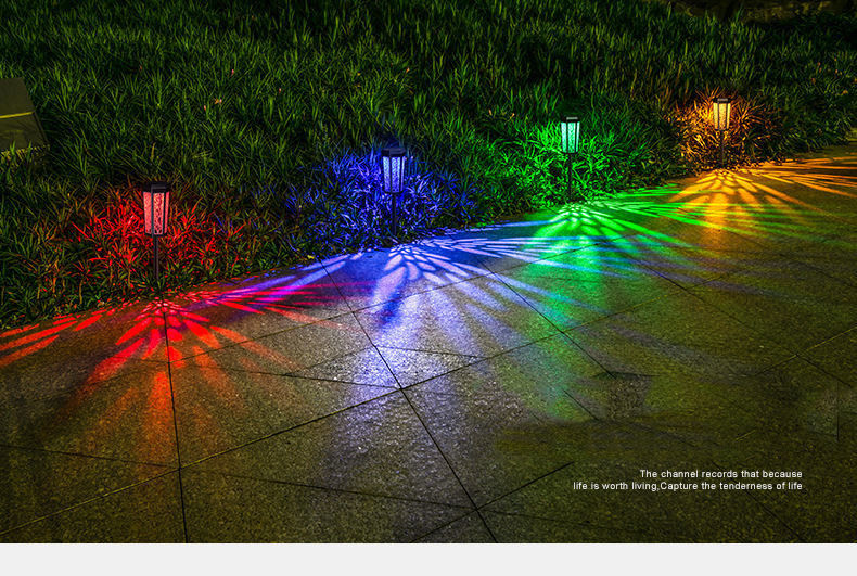 Wasserdichte Solar-Gartenglüter Auto-Aus- und Anschalten für Garten Gehweg Dekorationsgarten