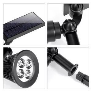 IP44-Klasse und 40000 Arbeitsdauer Solarlampen für Outdoor-Garten-Mode