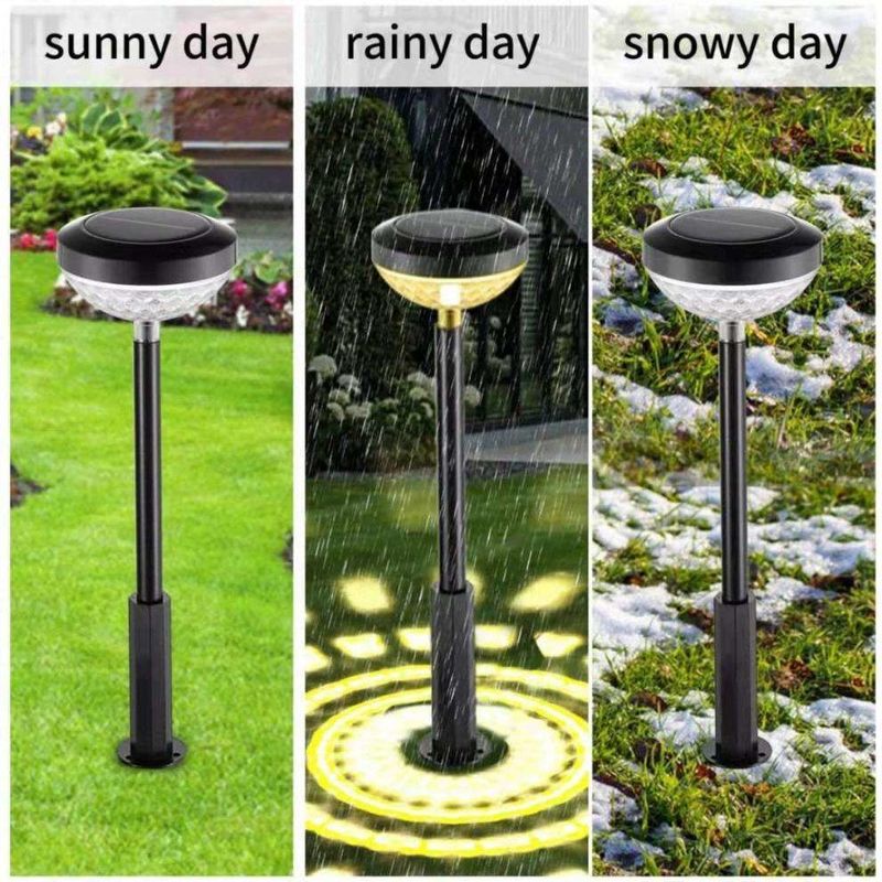 ABS-PC-Lampenkörper-Material Solarleuchten Volldekorations-Solarleuchten für den Garten