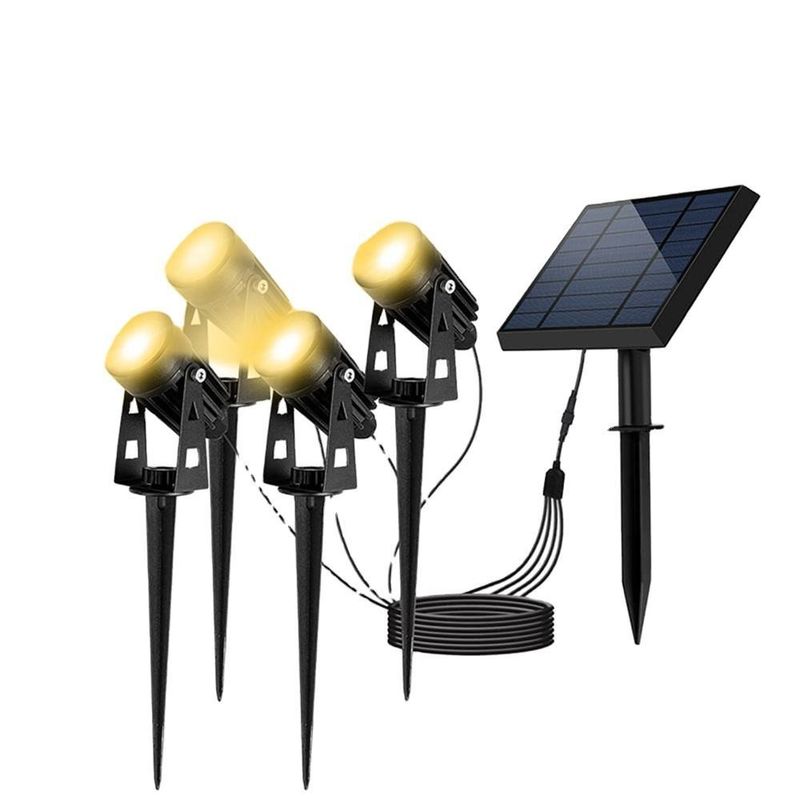 90lm/w Lampe Lichtwirksamkeit Aluminium Solargarten LED-Licht für Landschaft und Baum