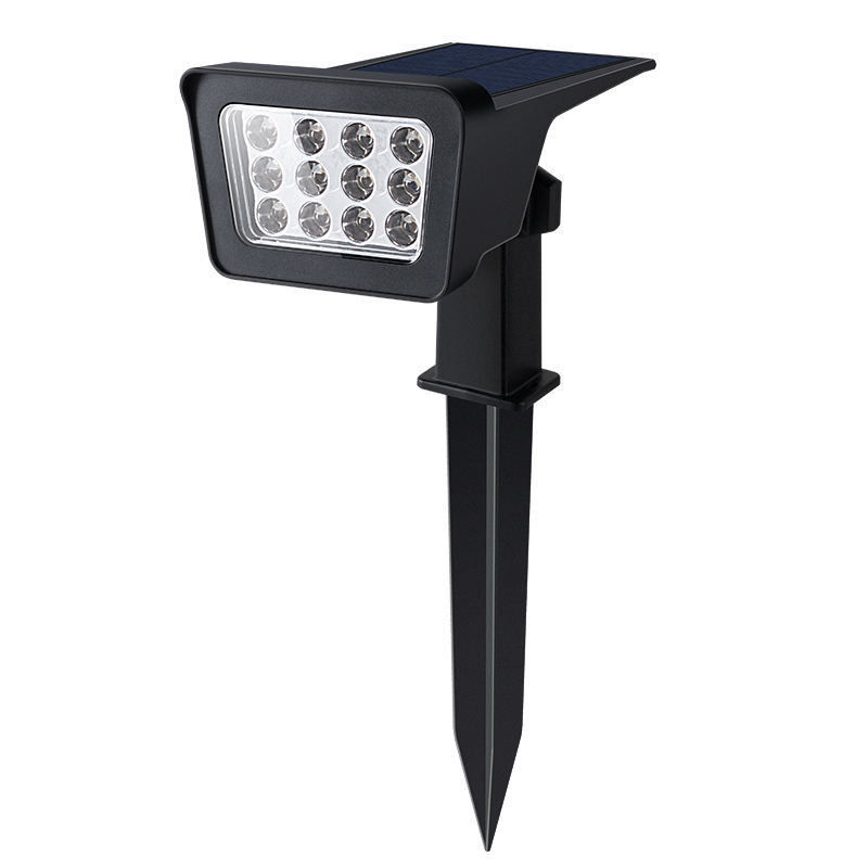 5000K Farbtemperatur Solar-Bollard-Spot-Lichter für ein perfektes Outdoor-Gartengestaltung