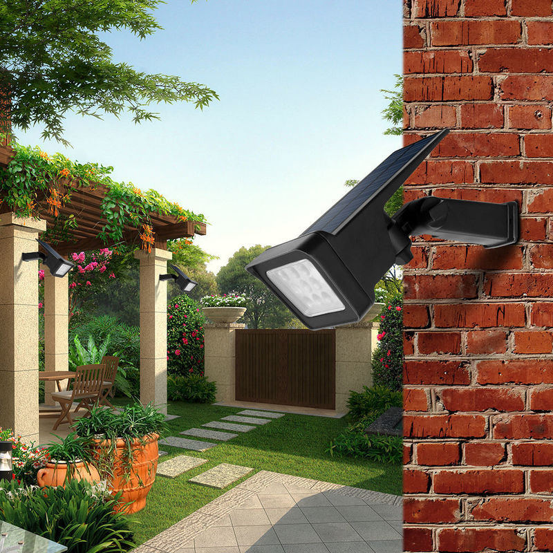 5000K Farbtemperatur Solar-Bollard-Spot-Lichter für ein perfektes Outdoor-Gartengestaltung