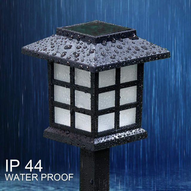 Arbeitszeit Garten Dekoration Solar Wasserdicht Led Rasenflächenlicht für Superior Patio