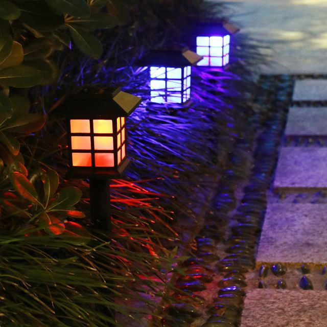 Arbeitszeit Garten Dekoration Solar Wasserdicht Led Rasenflächenlicht für Superior Patio