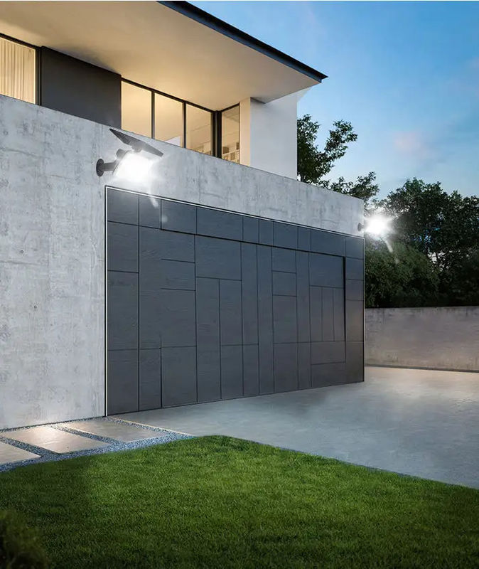 IP65-Qualifizierte Solarstromversorgung 64 Led-Gartengraslicht Außenlandschaftliche Bühnenbeleuchtung 2-in-1 drahtlose Wandleuchten