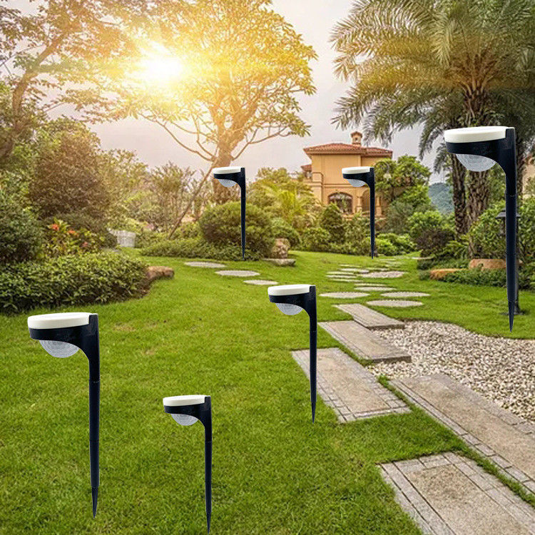 1.2V LED-Solar-Bodenweg Dekorationsleuchten für Gartenweg Hinterhof Rasenfläche Landschaft