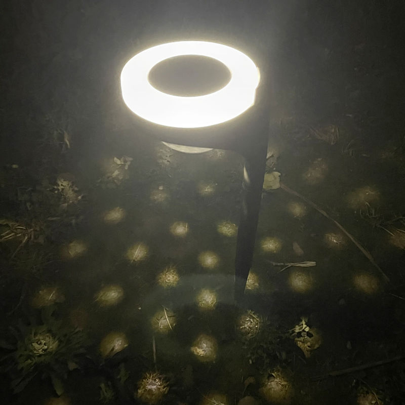 1.2V LED-Solar-Bodenweg Dekorationsleuchten für Gartenweg Hinterhof Rasenfläche Landschaft