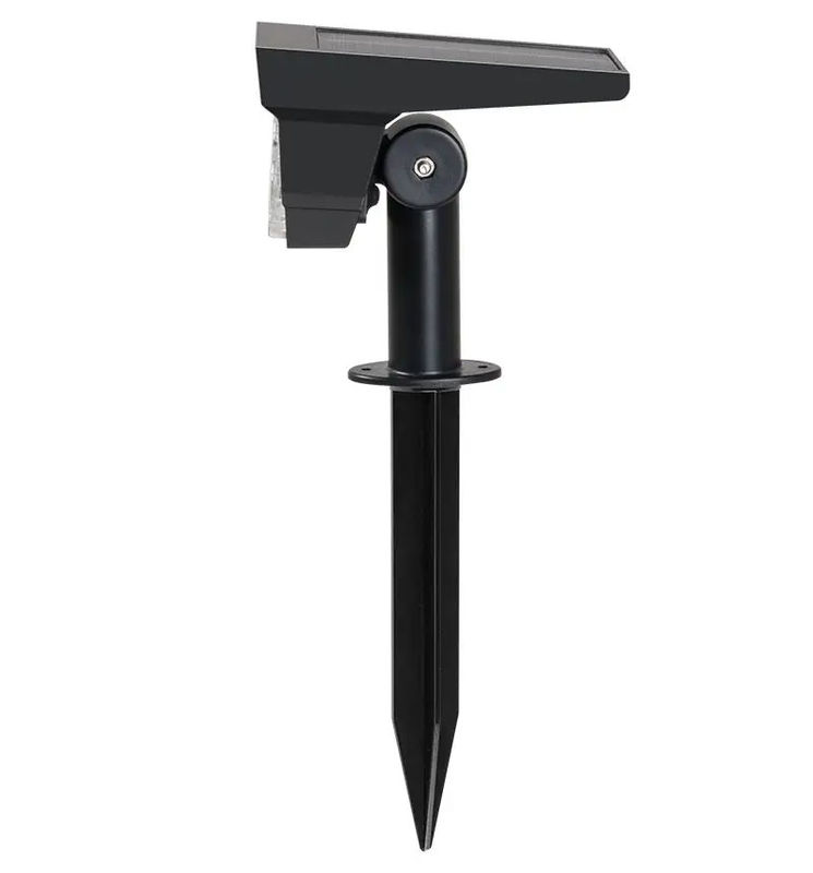 24 LEDs Solar Led Straßenleuchte Lampe für Pfad Hof Landschaft Rasen Spike Wand