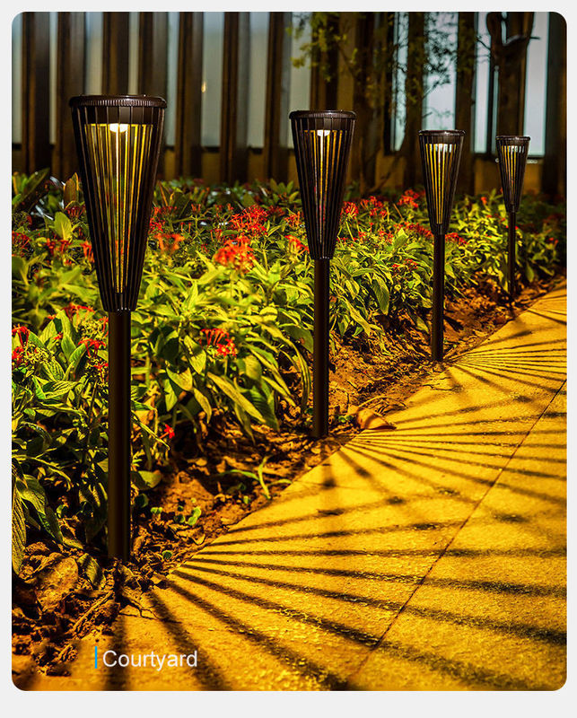 Wasserdichte LED-Solarlampe für den Garten im Innenhof der Villa