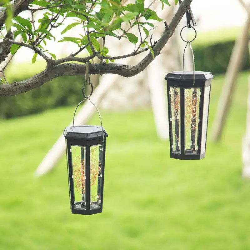 Solar-Gartengraslampen für Landschaftsgarten LED-Antriebe Solarlampen Ladezeit 50000