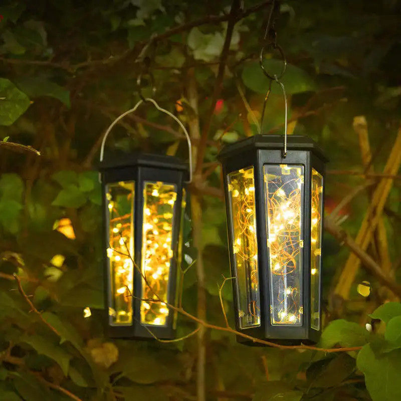 Solar-Gartengraslampen für Landschaftsgarten LED-Antriebe Solarlampen Ladezeit 50000