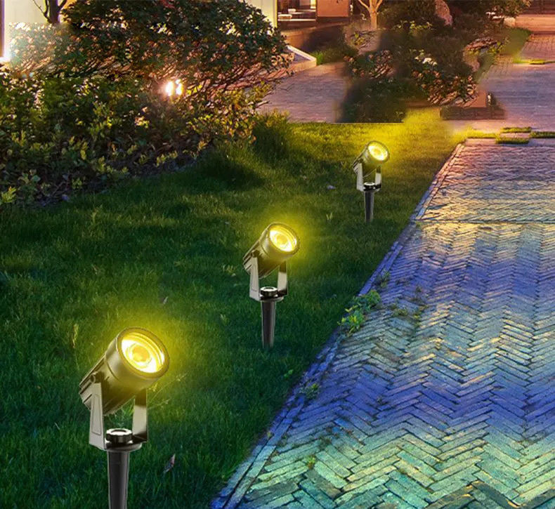 Solar-Gartenlicht Außen ABS PC All-in-One-Säule Led Wandzaun Wasserdicht 2024