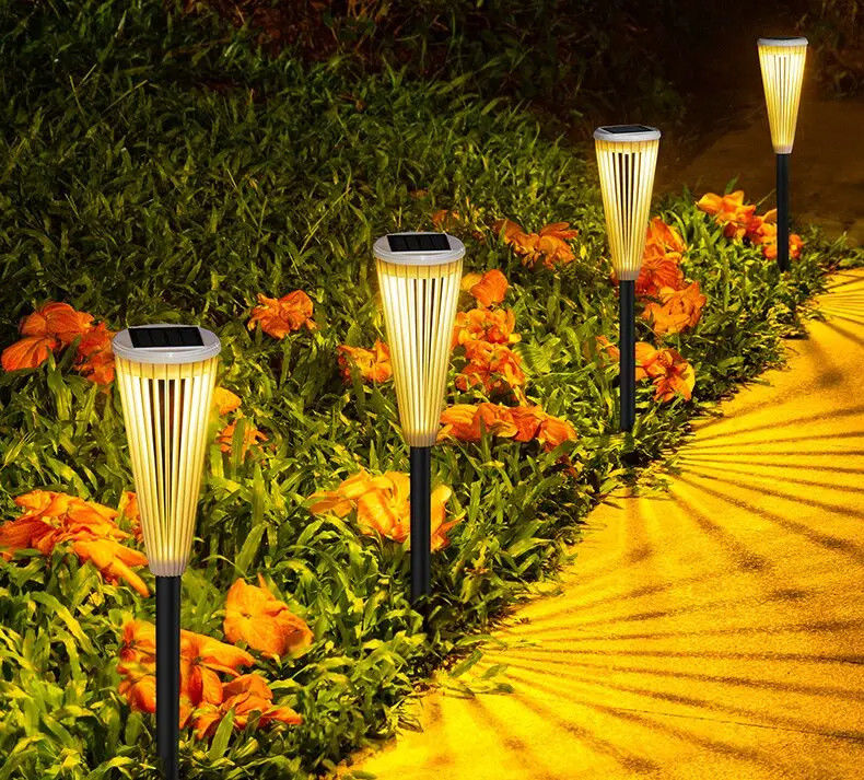 Wasserdichtes Solargartenlicht für Rasenfläche Landschaft Gemeinschaft Villa Blumendekoration