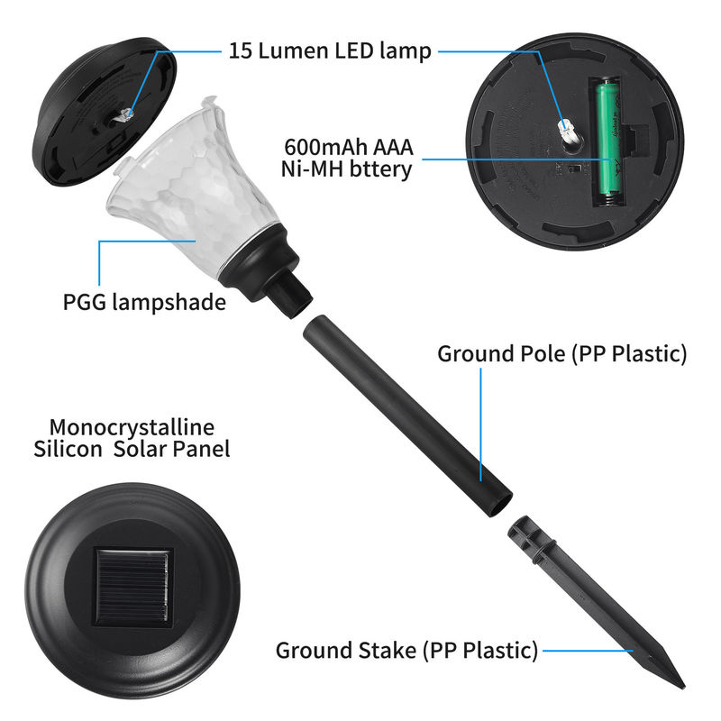 IP55 Rated 1000W Solarlicht für alle Nacht Außenwasserdichte Beleuchtungsbedürfnisse