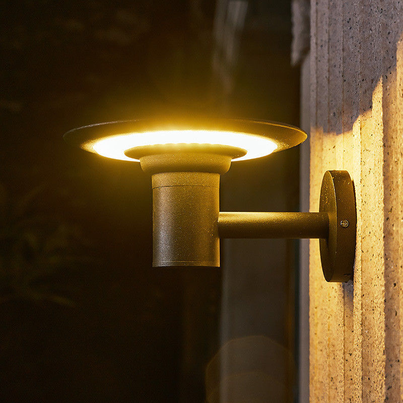 2- Wasserdichtes Solar-Led-Wandlicht für Außenlandschaft