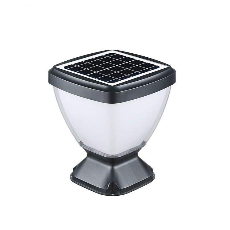 Außenlandschaftsbeleuchtung Solarwandpfeilerlicht Led Solar Villa Wandlampe 3000K/6500K