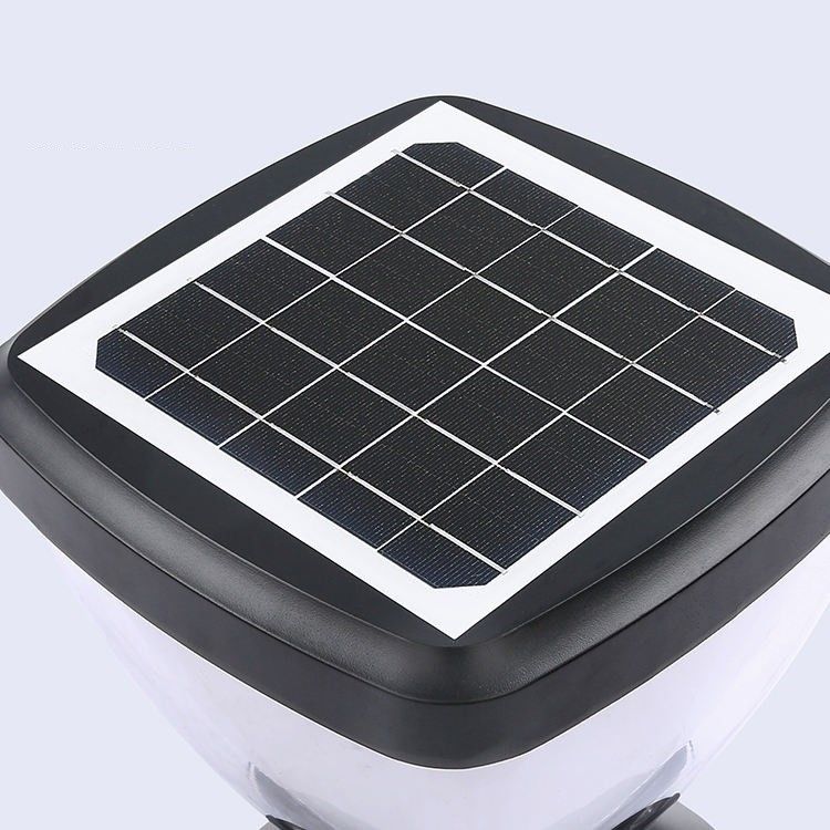 Außenlandschaftsbeleuchtung Solarwandpfeilerlicht Led Solar Villa Wandlampe 3000K/6500K