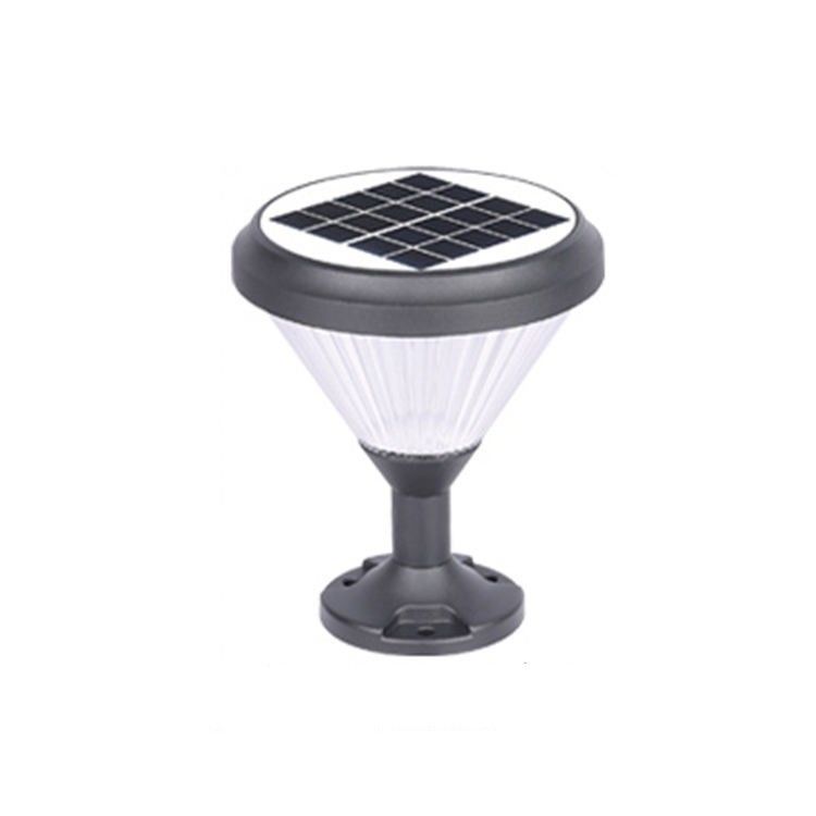 Aluminium-PC-Material Solar-betriebenen Zaun Post Cap Lichter mit Leuchten für Garten-Tor 2-