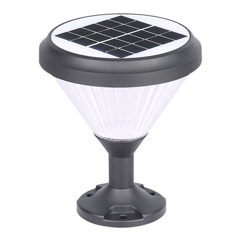 Aluminium-PC-Material Solar-betriebenen Zaun Post Cap Lichter mit Leuchten für Garten-Tor 2-