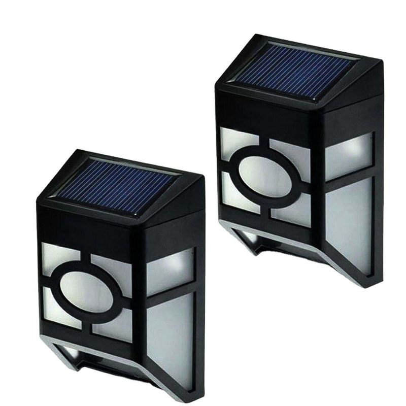 Home Gartenzaun Licht Klassiker Dekoration Grün Inova Solar LED Wandlicht mit Batterie