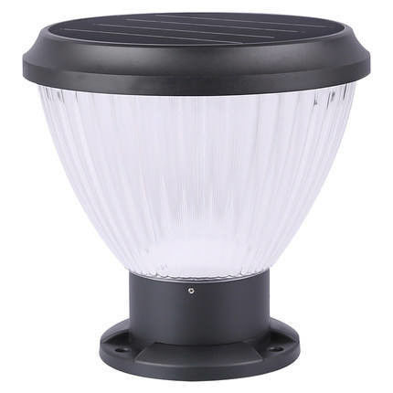 Solar-Gartenleuchten Pfeiler Tor LED-Licht für Garten Landschaft Innenhof Dekoration