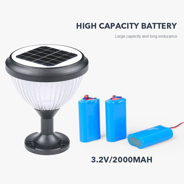 Aluminium Garten Solar Libright Gartenleuchten Außenwasserdichte LED-Lampe für den Außenbereich