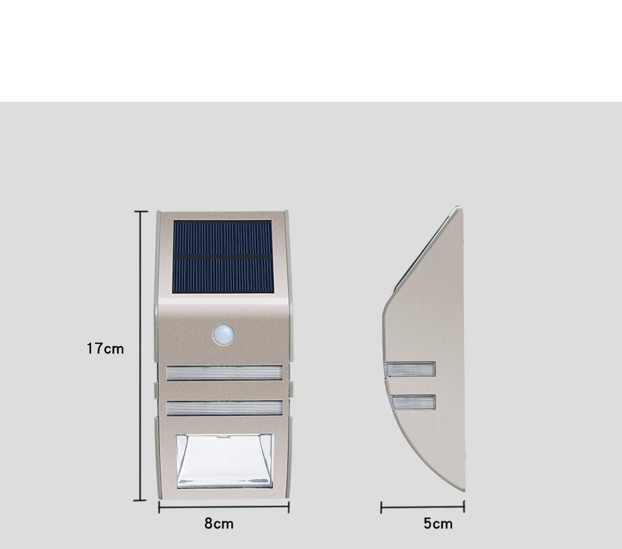 Sonnenzaunlicht Neues Modell Moderne Außenleuchten Led Solar Sensor Wandlicht