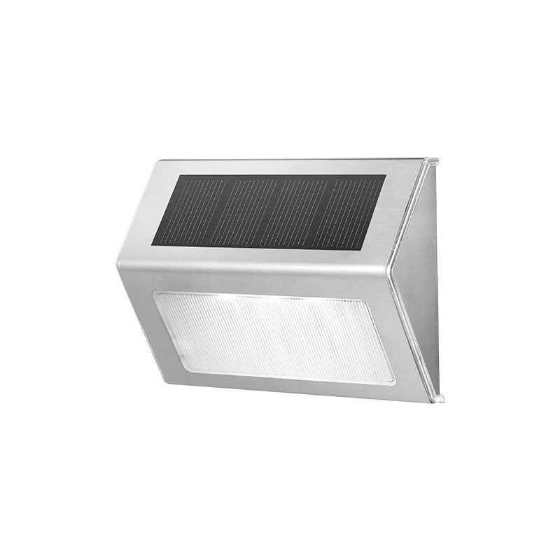 Wasserdichte Solarlicht Strom Treppe LED Solar Schritt Zaun Lichter für Garten Hof Weg