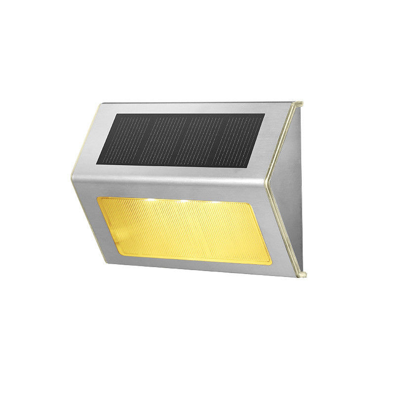 Wasserdichte Solarlicht Strom Treppe LED Solar Schritt Zaun Lichter für Garten Hof Weg