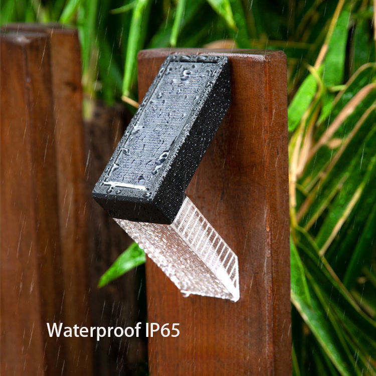 Solar Sensor Deck Light Outdoor LED Treppenleuchte IP65 Wasserdicht CRI Ra 70 für den Außenbereich