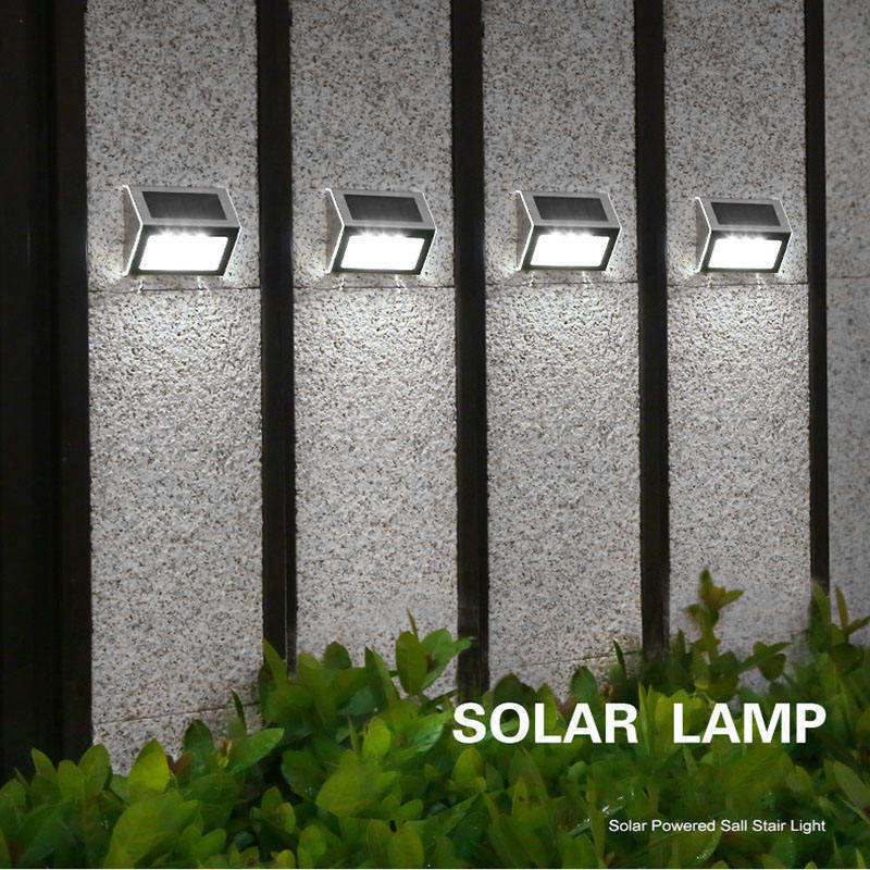Lampen Lichtwirksamkeit 120lm/w Solarwandlicht für Außenhaus Adressnummer