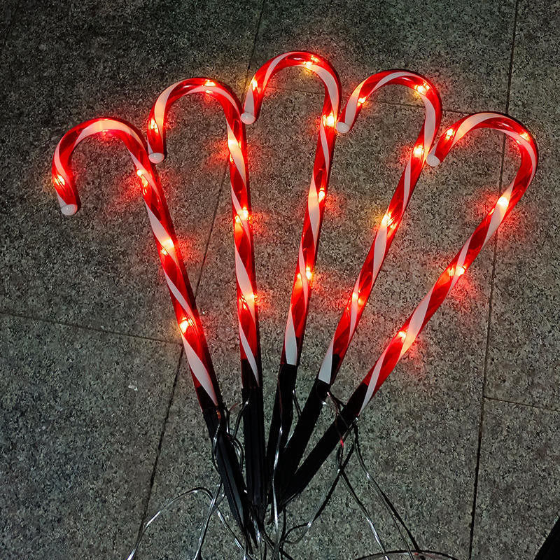 Solar-LED-Lichter für den Außenbereich Weihnachtskartoffelrohrleuchten für andere Weihnachtsdekorationen