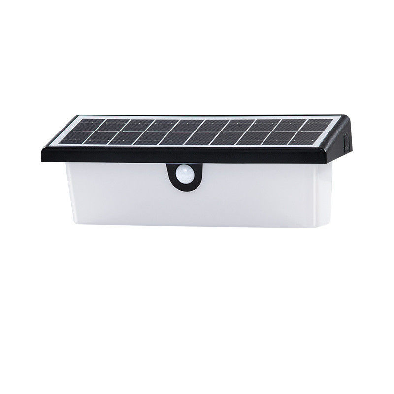 Wasserdichte Solarwandleuchte Außen LED Bewegungssensor Dekor-Lampe für Garten Wandmontage