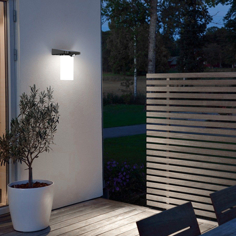 Außen Led Wandlampe 6w Weißlicht Bewegungssensor Wandlampe Für Balkone Gärten Innenhof
