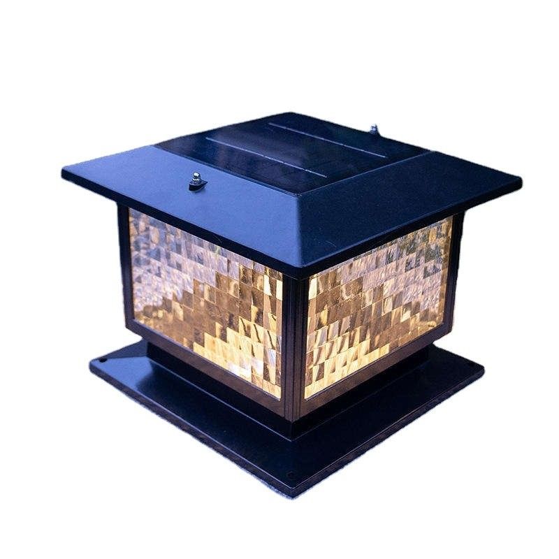 Wasserdichtes Solar-LED-Wandlicht für ländliche Villa Garten Eingang Innenhof Außenbereich