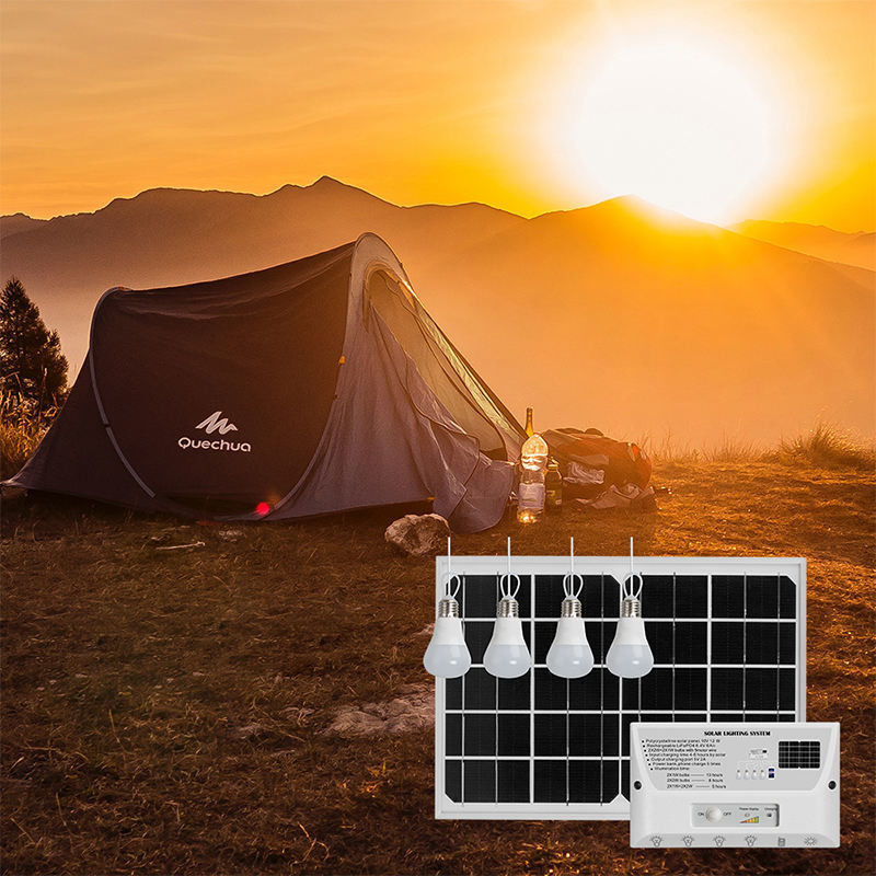360° Lichtwinkel Sonnenenergielicht für Camping