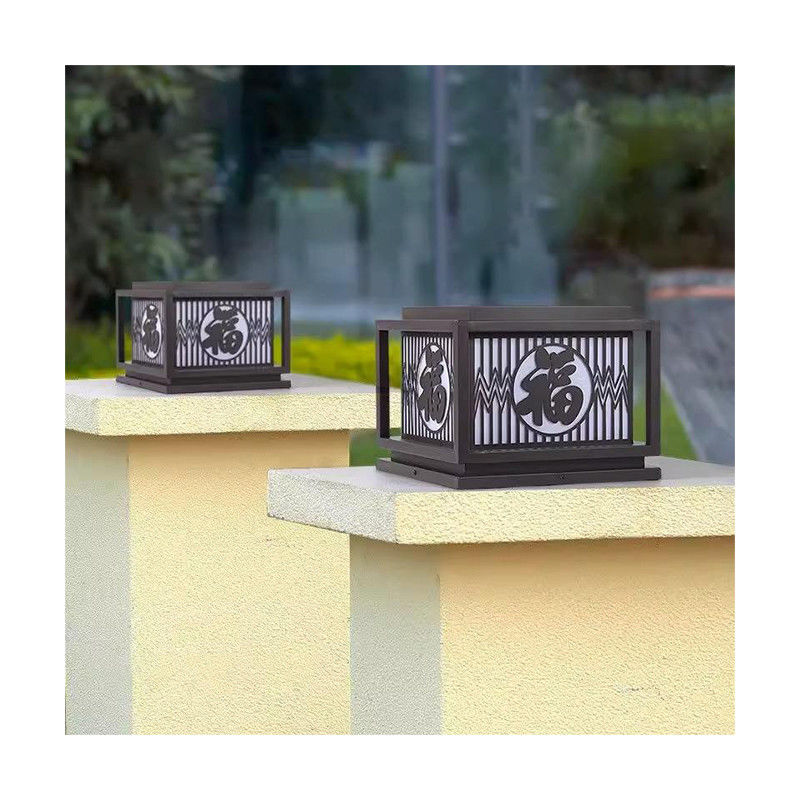 Vintage Creative Led Wasserdichte Säulenleuchten für Zuhause Villa Innenhof Veranda Außen