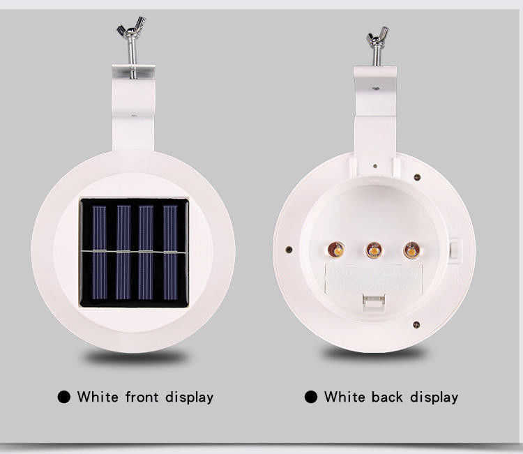 80 Ra Farbwiedergabeindex Solarstromversorgung Außengartenwand Led Solarzaunleuchten