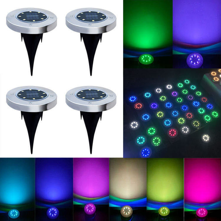 90 CRI Solarstromversorgung Warmverkäufe Anpassung 8Led Ip65 Wasserdicht Außen Solarlicht Für Garten