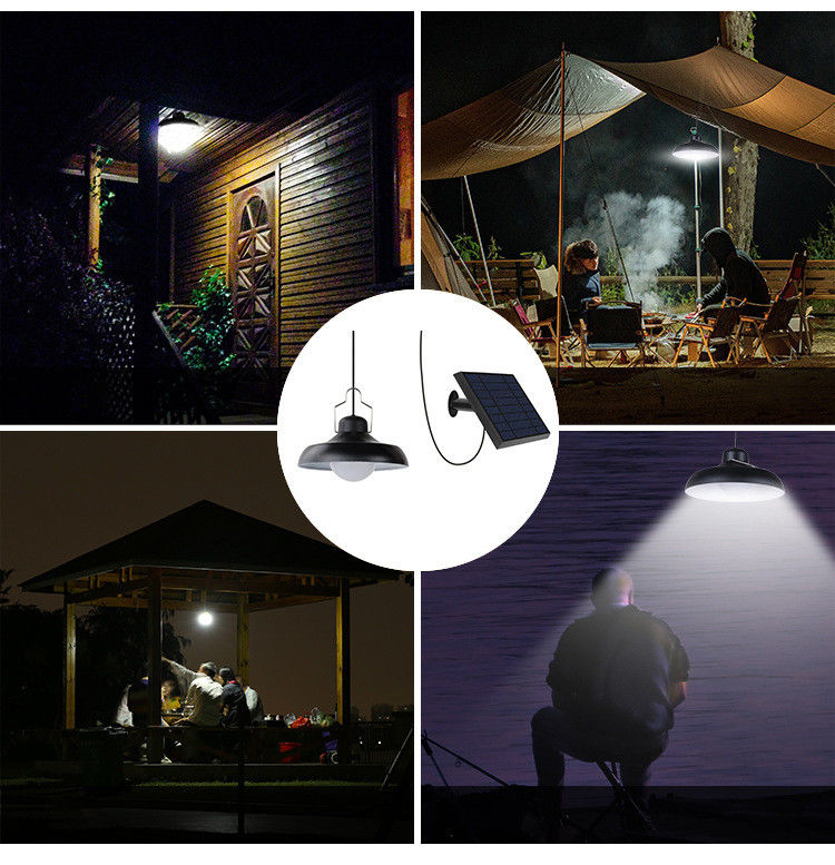 18PCS 0.2W COB LED Solar Pendant Licht für Schuppen Garten Energieeinsparung und wasserdicht