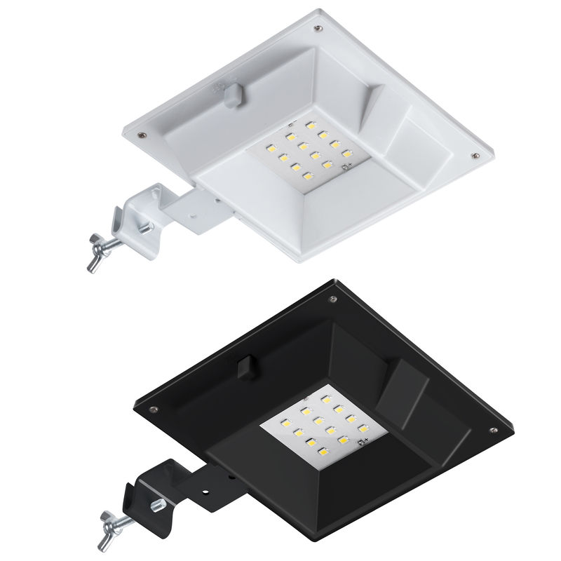 Solar-Rohr-LED-Leuchten für Garten Terrasse Einfahrt 12 LED-Außenwasserdichte Wandlampen