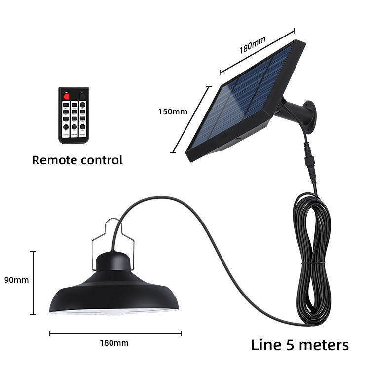Solarbetriebene Wasserdichte Chinesische Hängende Led Laterne Für Camping Garten Garten Portable