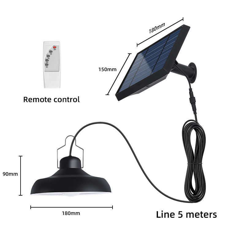 Solarbetriebene Wasserdichte Chinesische Hängende Led Laterne Für Camping Garten Garten Portable