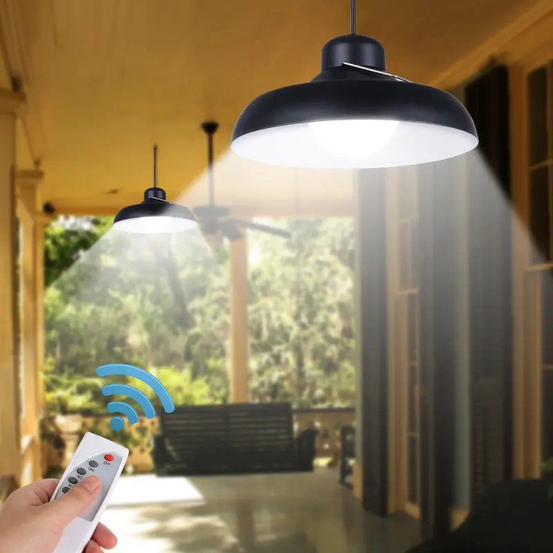 IP65-Sonnengartenleuchte mit hoher Kapazität Batterie und warme kalte weiße LED-Lampe